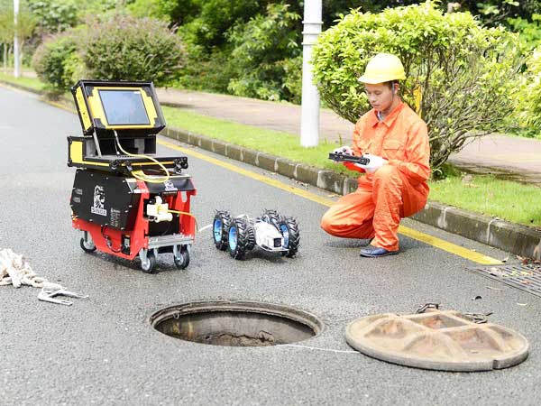 白朗管道机器人检测